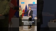 Czarnek odpowiadając na pytanie, zaczął oskarżać dziennikarza #shorts