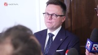 Hołownia wytłumaczył, dlaczego Kamiński i Wąsik nie są posłami.  Podał konkretny przepis