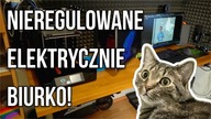 Moje Nieregulowane Elektrycznie Biurko! - Do Pracy i Gier - MyProdżekts