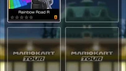 Mario Kart Tour Metal Mario Cup Rainbow Road R