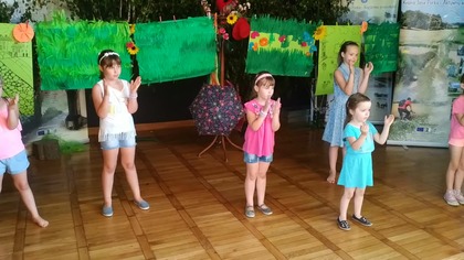 Zajęcia taneczne w Domu Kultury w Markuszowie - 25. 06. 2019 r.  #1