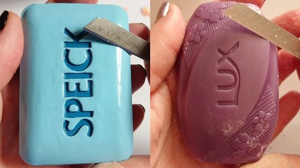 Soap Carving ASMR Relaxing Sounds no talking Satisfying ASMR Video