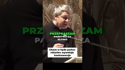 Chaos w Hyde Parku Różaniec Wywołuje Kontrowersje #pawlukiewicz