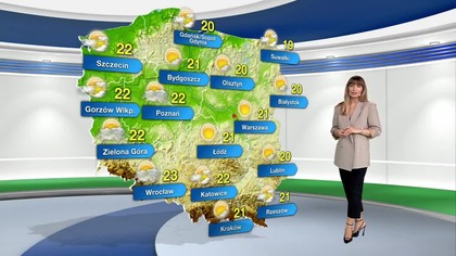Prognoza pogody na TVN Meteo (15. 09. 2023)