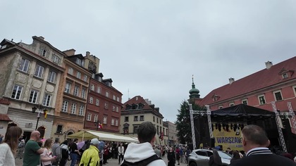 Procesja Bożego Ciała w Warszawie