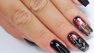Halloween nails art Tutorial / My Love Hybrydowe