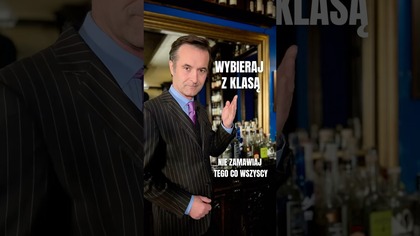 Nie pij tego, co wszyscy! Jak jednym drinkiem pokazać klasę przy barze? #shorts