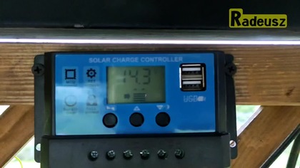 Solarny kontroler ładowania - Konfiguracja