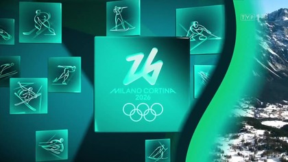 Program Pierwszy - Zapowiedzi i blok reklamowy w olimpijskiej oprawie graficznej (06. 02. 2026)