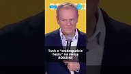 Tusk mówi o tym, jak rząd dręczy jego rodzinę #shorts