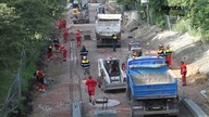 Otwarcie Dźwigowej coraz bliżej. Trwają prace