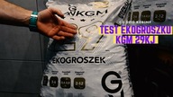Ostatni test ekogroszku w tym sezonie.  Ekogroszek KGM 29KJ
