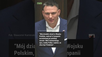 Mentzen miał dziadka w Wehrmachcie? Polityk Konfederacji dementuje