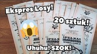Ekspres Losy Lotto  20 sztuk! Takiego wyniku chyba jeszcze nie było 