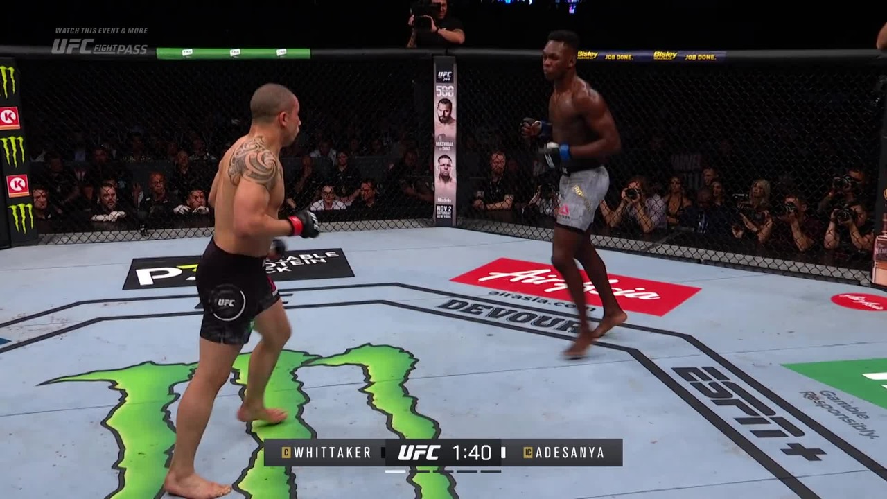 Ufc Israel Adesanya Vs Robert Whittaker Full Fight