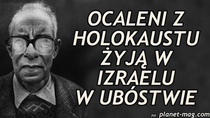 Izrael: Ocaleni żyją w ciężkich warunkach.