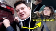 REAKCJA MOJEJ DZIEWCZYNY NA PRZYSPIESZENIE TURBO AUTA *prawie 500 koni*