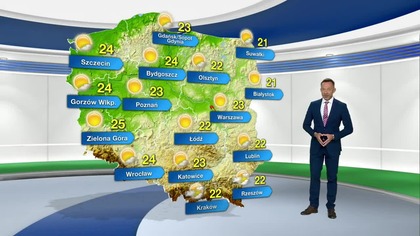 Prognoza pogody na TVN Meteo (31. 05. 2023)