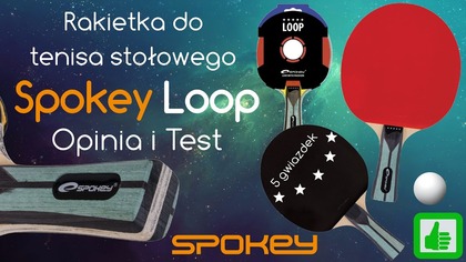 Spokey LOOP i SUPERIOR - Rakietka do tenis stołowego - Opinia