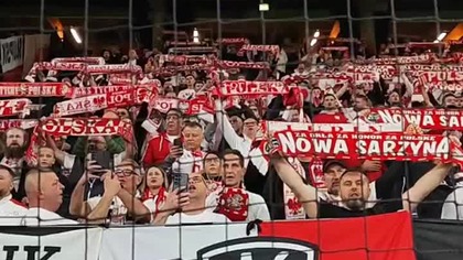 Ależ moc! Tak zabrzmiał Mazurek Dąbrowskiego w Szwecji.  Polacy przejmują Strawberry Arena