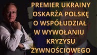 Premier Ukrainy oskarża Polskę o wsp&oacute;łudział w wywołaniu kryzysu żywnościowego