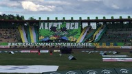 Oprawa na meczu derbowym Falubaz - Stal - 12. 07. 2020r.