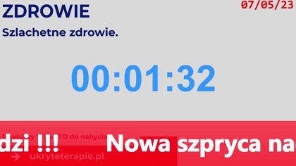 07. 05. 2023r Nowa szpryca nadchodzi