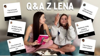 CZY 10-LATKA MOŻE SIĘ MALOWAĆ?! | Pytania od widzów