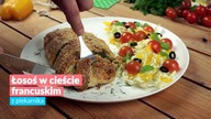 Łosoś w cieście francuskim