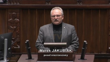 JAKUBIAK ROZPĘTAŁ BURZĘ W SEJMIE! MOCNE SŁOWA DO ANTYPOLSKICH SZURÓW!