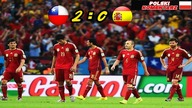 Chile 2:0 Hiszpania Mistrzostwa Świata 2014, skrót meczu, Polski komentarz HD