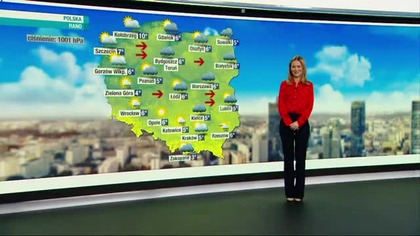 Prognoza pogody na Polsat News (23. 10. 2021)