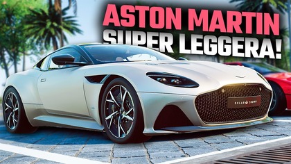 ASTON MARTIN Superleggera! Niesamowity Dźwięk! i Taksa na Ibizie!