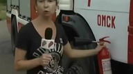 Mocno zgaszona reporterka
