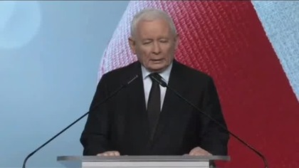 Pilne wystąpienie Kaczzyńskiego