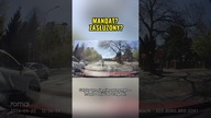 Wyprzedzanie przed pasami  O włos od tragedii! #dashcam #bezpieczeństwo