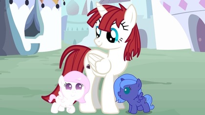 Bobasy Luna i Celestia ANIMACJA MLP (Napisy PL)