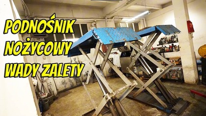 PODNOŚNIK NOŻYCOWY JAKIE MA WADY I ZALETY JAK JEST ZBUDOWANY?