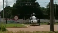 Kiepskie miejsce na lądowanie helikopterem