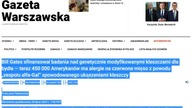 03. 08. 2023r Bill Gates sfinansował badania nad genetycznie modyfikowanymi kleszczami