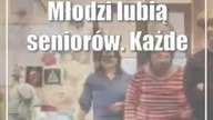 Młodzi lubią seniorów.  Każde spotkanie to uśmiech na twarzy