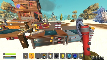 Warsztat, chemia i ogrodzenie!  | #4 | Scrap Mechanic: Crashlander