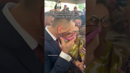 NAWROCKI DZWONI DO OJCA UCZESTNICZKI SPOTKANIA