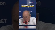 Frederiksen: Przykro mi to mówić, ale to bardzo głupie pytanie
