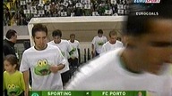 Superliga 06/07.  Sporting Lizbona - FC Porto 1:1