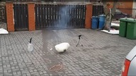 Experymenty warsztatowe #1 - wystrzał poduszki powietrznej Airbag Explosion