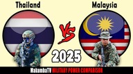 Tajlandia vs Malezja 2025 | Porównanie siły militarnej
