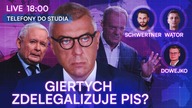 PILNE.  GIERTYCH WYPUŚCIŁ BOMBĘ NA PIS? l NA ŻYWO l SCHWERTNER, WĄTOR, DOWEJKO