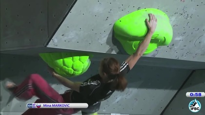 Bouldering - najlepsze momenty z IFSC 2013