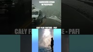 Samochód spada w przepaść! #sports